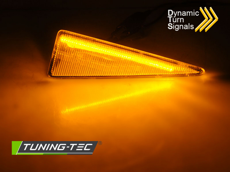 Upgrade LED Seitenblinker für Renault Megane MK2 / Scenic Schwarz dynamisch